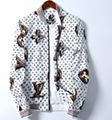 LV jacket monogram man outerwear louis vuitton hoody coat LV apparel 