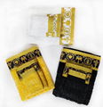 Versace bath towel cutton washcloth jacquard versae bathrobe black home barocco 