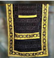 Versace bath towel cutton washcloth jacquard versae bathrobe black home barocco 