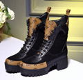 LV ANKLE BOOT STAR TRAIL territory flat ranger LV boots Silhouette L booties