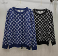     nitwear Monogram Pullover     weater tops woman jacket cloth     umpers 1