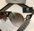 Versace sunglasses matte black tribute visor signature medusa sunglasses 