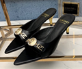 Versace Palazzo stiletto pump with an iconic status Versace sandal mule 