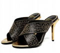         Palazzo stiletto pump with an iconic status         sandal mule  9