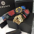 VERSACE BELT PALAZZO CALF LEATHER BELTS MEN FASHION STRAP ORIGIANL GIFT BOX