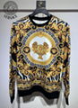 Versace sweater wool top versace jacket pant versace jumper sweatshirt woolly