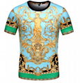 Versace tshirt short sleeve man polo t-shirt versace tops fashion shirt 