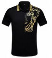 Versace tshirt short sleeve man polo t-shirt versace tops fashion shirt 