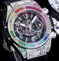 Hulbot watch automatic swiss quariz watch diamonds manual hulbot matic watch  4