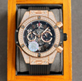 Hulbot watch automatic swiss quariz watch diamonds manual hulbot matic watch  9