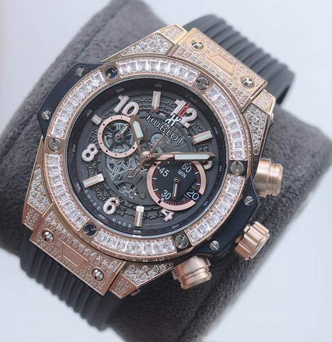 Hulbot watch automatic swiss quariz watch diamonds manual hulbot matic watch  17
