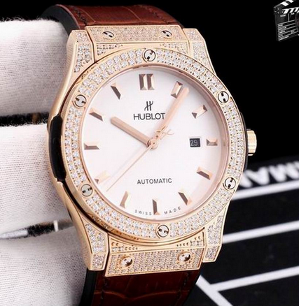 Hulbot watch automatic swiss quariz watch diamonds manual hulbot matic watch  20