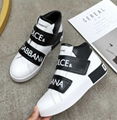 real leather fashion shoes DG sneakers