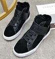 D&G real leather fashion shoes DG sneakers man casual shoes DG boots