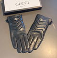 wholesale Gucci golves real leather fashion furry fingered gloves mittens mitts