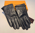 wholesale       golves real leather fashion furry fingered gloves mittens mitts 3
