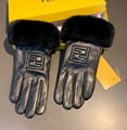 wholesale       golves real leather fashion furry fingered gloves mittens mitts 19