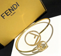 wholesale Fendi necklace stylish bracelet feindi brooch woman ring fendi earring
