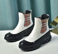 Burberry ankle boots knee thigh high burberry booties hi cut sneakers leather