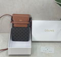 Celine bag triomphe canvas calfskin handbag vertical cabas celine totes polco