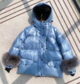Top quality Moncler down jacket woman coat mink cap warm coat winter outwear