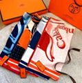 Hermes scarf woman shawl hermes muffler neckerchief christmas gift box    