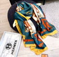 Hermes scarf woman shawl hermes muffler neckerchief christmas gift box    