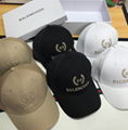 Balenciaga fedora stylish balenciage hat embroidery baseball cap canvas