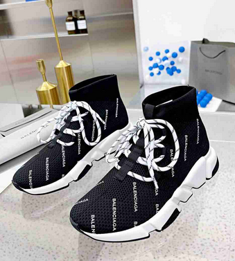 Balenciage sneakers Speed Recycled Knit in Black/white triple sneaker 35-46   2