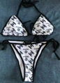 Burberry logo tape vintage check bikini briefs top burberry swimsuit triangle