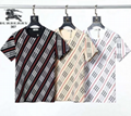 Burberry tshirt short lapel man polo t-shirt burberry tops fashion shirt 