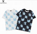 LV DAMIER T-SHIRT LVSE MONOGRAM GRADIENT COTTON TSHIRT LV POLO