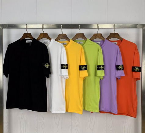 stone island t-shirt short sleeve cotton shirt stone island shirt  3