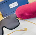 Wholesale       sunglasses signature round-frame galsses with pendant GG lens 3