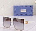 Wholesale gucci sunglasses signature round-frame galsses with pendant GG lens