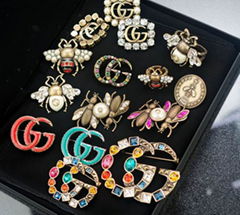 wholesale necklaces       bracelets GG brooch woman ring       earring