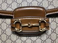 Gucci Horsebit 1955 mini bag GG superme canvas gucci shoulder bag 