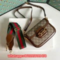 Horsebit 1955 mini bag GG superme canvas