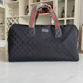 Gucci duffle bag ophidia GG embossed travelling bag gucci carry on duffle