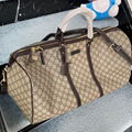 Gucci duffle bag ophidia GG embossed travelling bag gucci carry on duffle