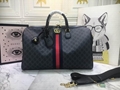       duffle bag ophidia GG embossed travelling bag       carry on duffle 14