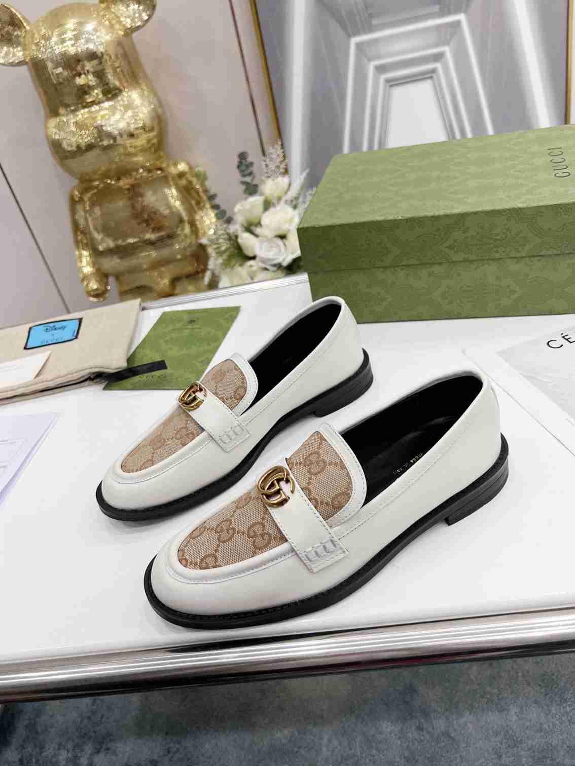       moccasins women's maxi GG jordaan loafer leather shoes 8