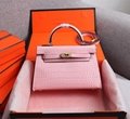        kelly bag mini Hermès kelly handbag crocodile calfskin leather bag 25cm  2