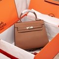        kelly bag mini Hermès kelly handbag crocodile calfskin leather bag 25cm  5