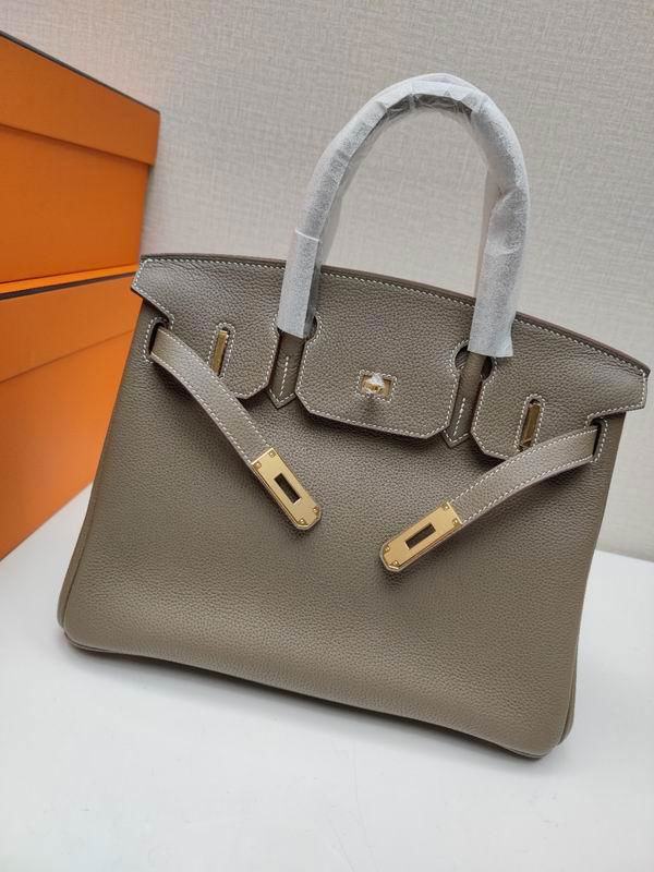        Birkin bag twilly Hermès Birkin bag clemence brown caviar leather  5