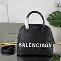 Balenciage handbag Hourglass suede calfskin with rhinestones NEO classic handbag 12