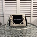 Balenciage tote NAVY SMALL CABAS everyday balenciage shopper bag  5