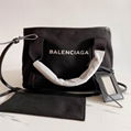 Balenciage tote NAVY SMALL CABAS everyday balenciage shopper bag 