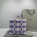 Balenciage tote NAVY SMALL CABAS everyday balenciage shopper bag  9