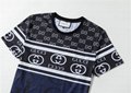 NEW Gucci apparel men short t shirt gucci tshirt polo man GG printed t-shirt 